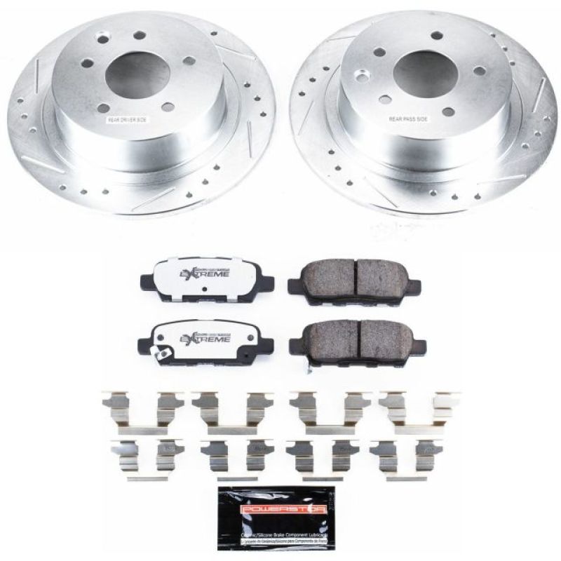 PowerStop PSB Z26 Street Warrior Kit Brakes, Rotors & Pads Brake Kits - Performance D&S main image