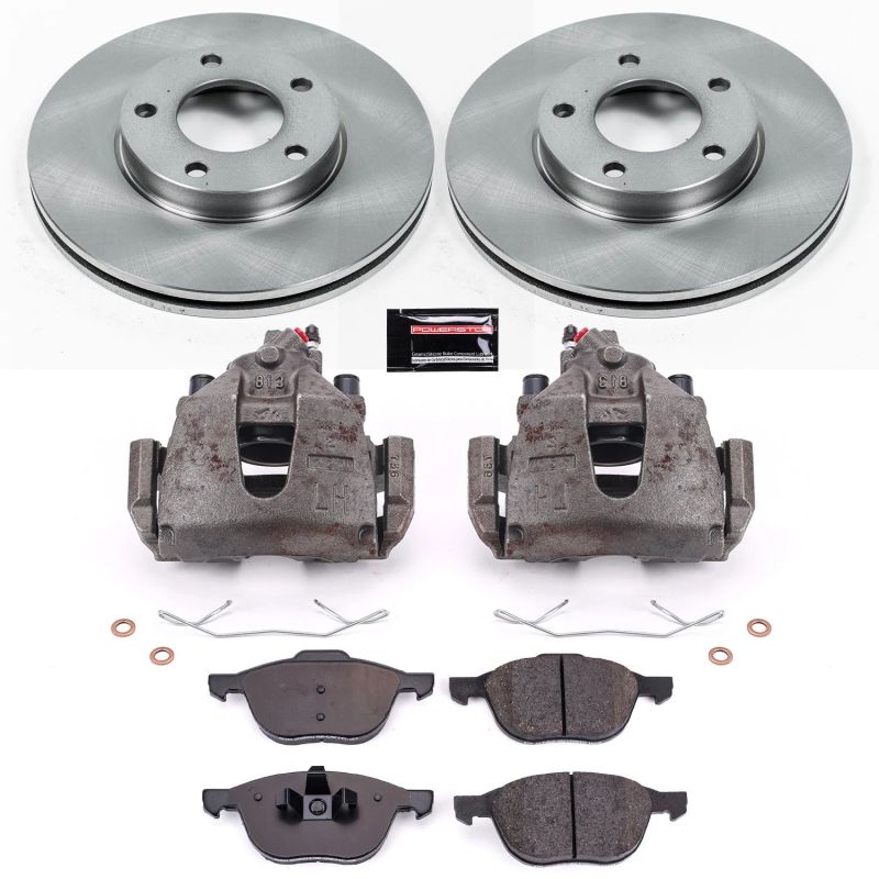 PowerStop PSB Autospecialty Kit w/Cals Brakes, Rotors & Pads Brake Kits - OE main image