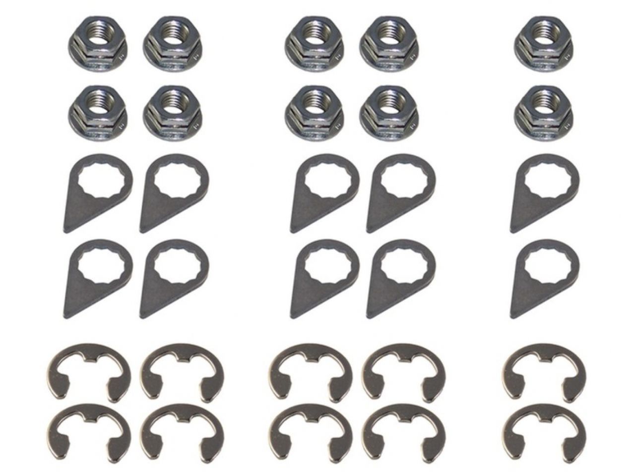 STAGE 8 4 CYL 10MM-1.5 Header Nut Kit