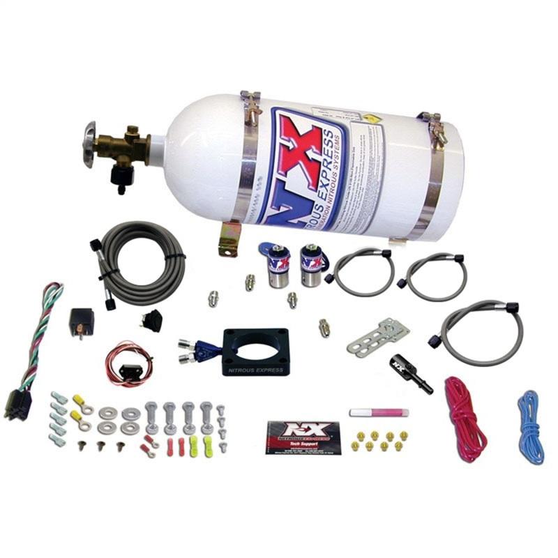 Nitrous Express 13-16 Dodge Dart 1.4L Turbo Nitrous Plate Kit (35-100HP) w/10lb Bottle 20941-10 Main Image