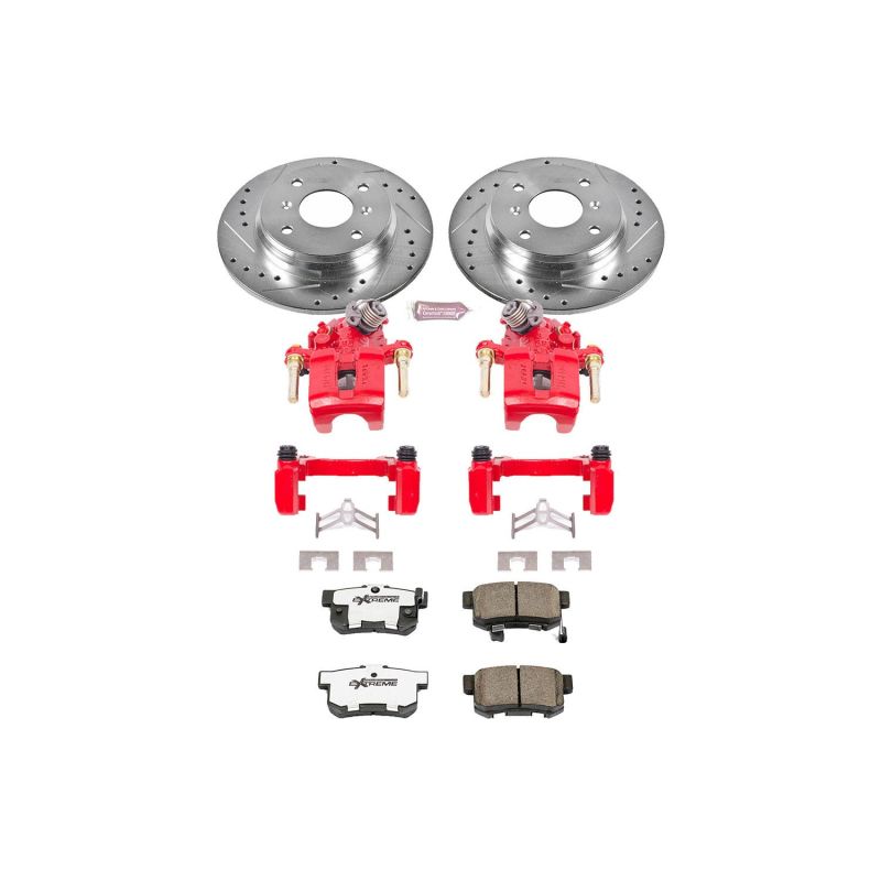 PowerStop PSB Z26 Street Kit w/Cals Brakes, Rotors & Pads Brake Kits - Performance D&S main image