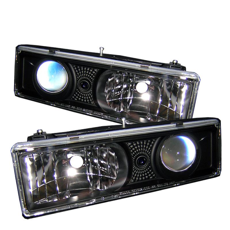 Spyder Chevy C/K Series 1500 88-99Projector Headlights Blk High 9005 (Not Included) PRO-YD-CCK88-BK 5009289 Main Image