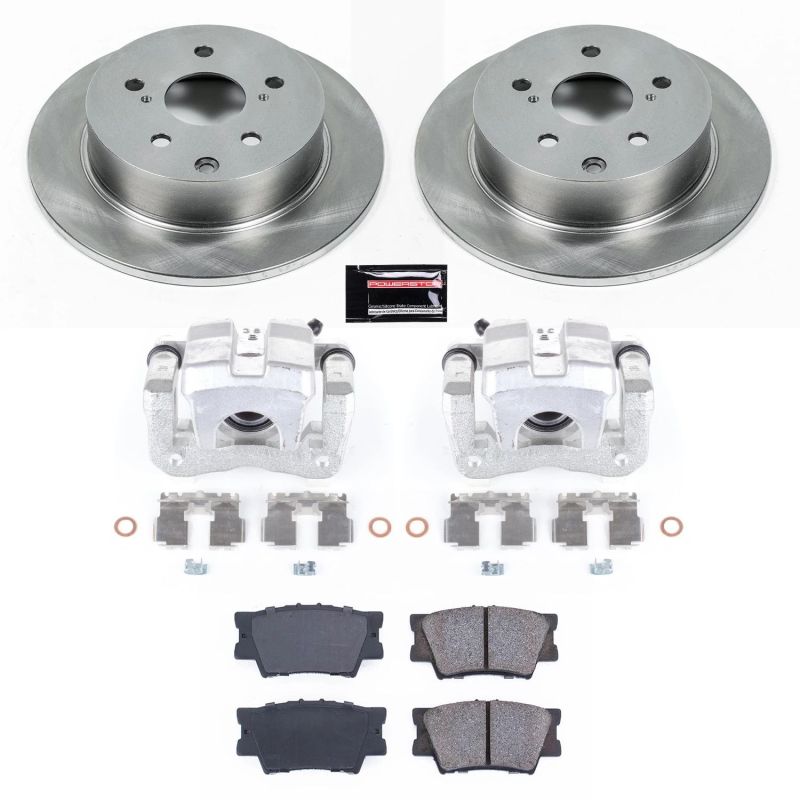 PowerStop PSB Autospecialty Kit w/Cals Brakes, Rotors & Pads Brake Kits - OE main image