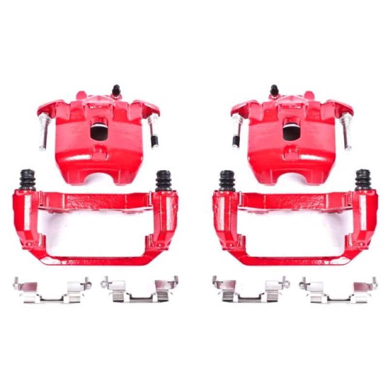 PowerStop PSB Red Calipers Brakes, Rotors & Pads Brake Calipers - Perf main image