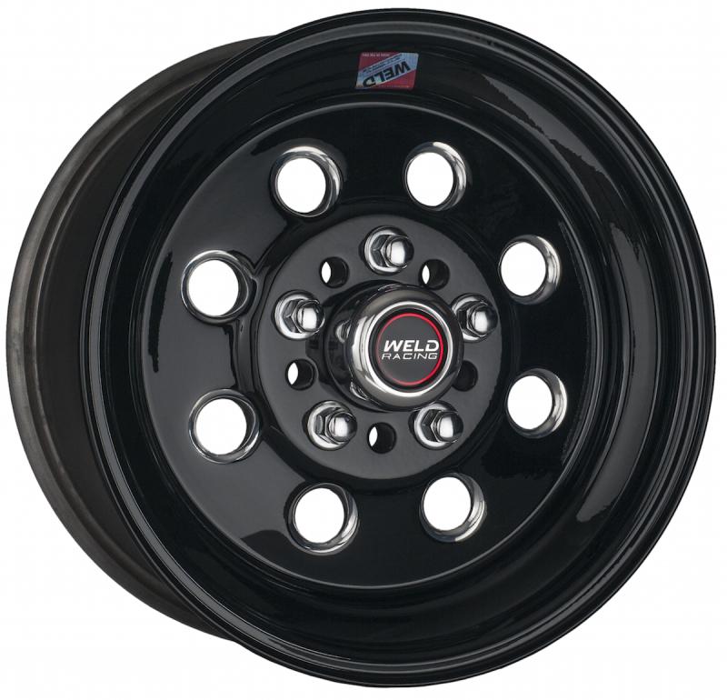 Weld Draglite 15x8 / 5x4.5 & 5x4.75 BP / 4.5in. BS Black Wheel - Non-Beadlock 90b-58348 Main Image