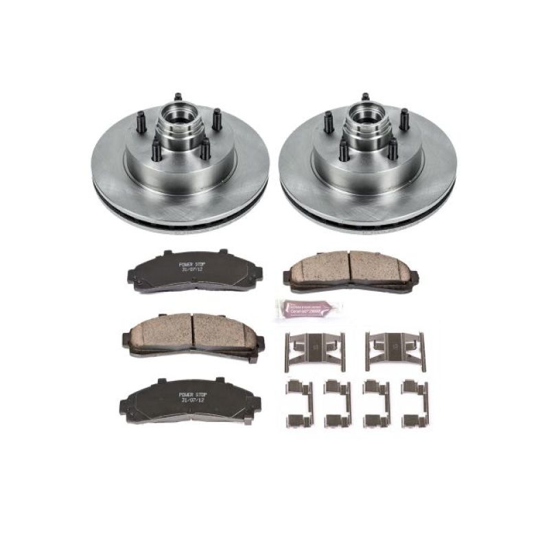 PowerStop PSB Autospecialty Kit Brakes, Rotors & Pads Brake Kits - OE main image