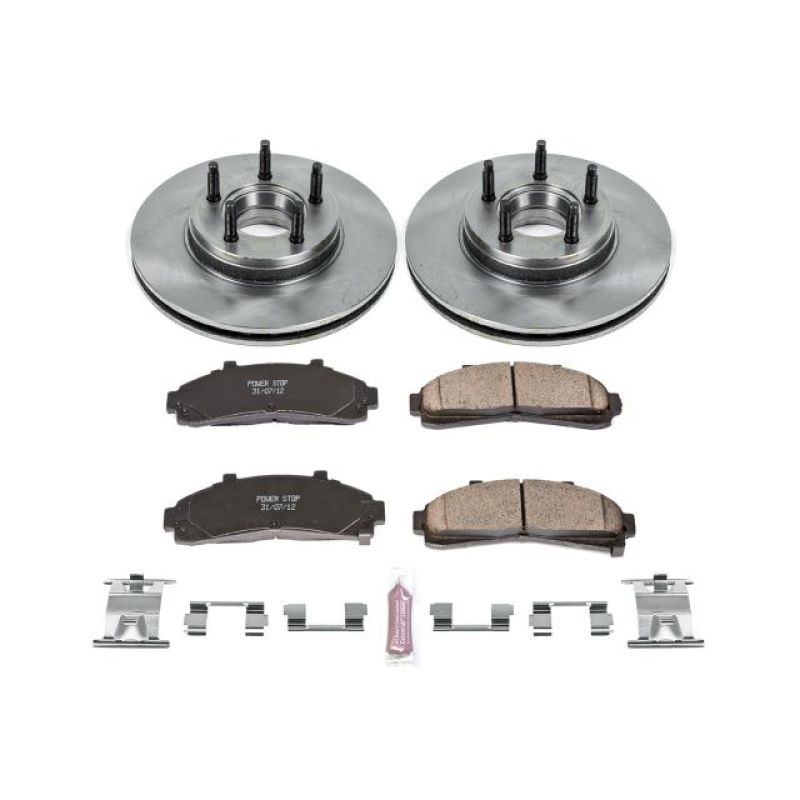 PowerStop PSB Autospecialty Kit Brakes, Rotors & Pads Brake Kits - OE main image