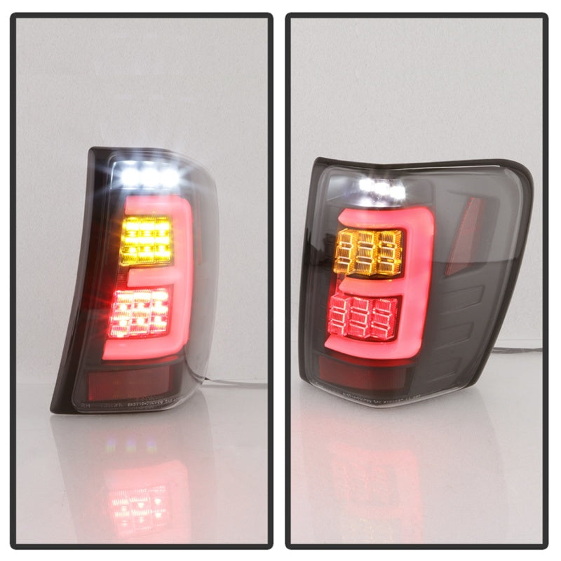 Spyder 99-04 Jeep Grand Cherokee - Light Bar Led Tail Lights - Black - ALT-YD-JGC99V3-BK 5086143