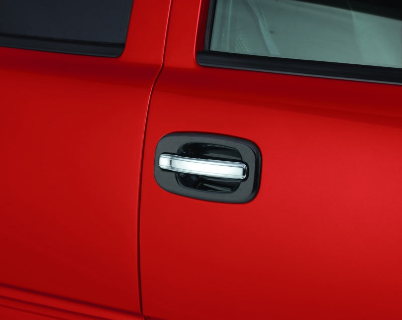 AVS 2006 Chevy Avalanche 1500 (Handle Only) Door Lever Covers (4 Door) 4pc Set - Chrome 685406