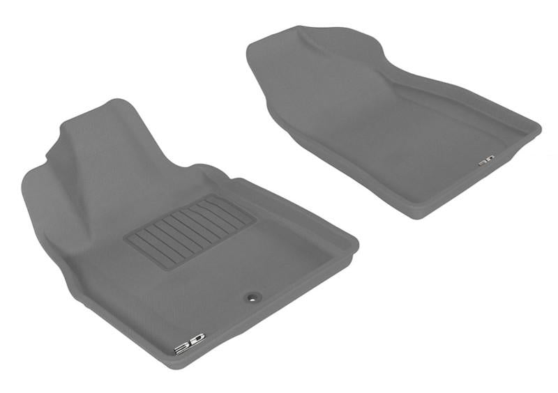 3D MAXpider 2006-2011 Chevrolet HHR Kagu 1st Row Floormat - Gray L1CH02111501 Main Image