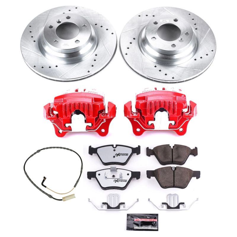 PowerStop PSB Z26 Street Kit w/Cals Brakes, Rotors & Pads Brake Kits - Performance D&S main image