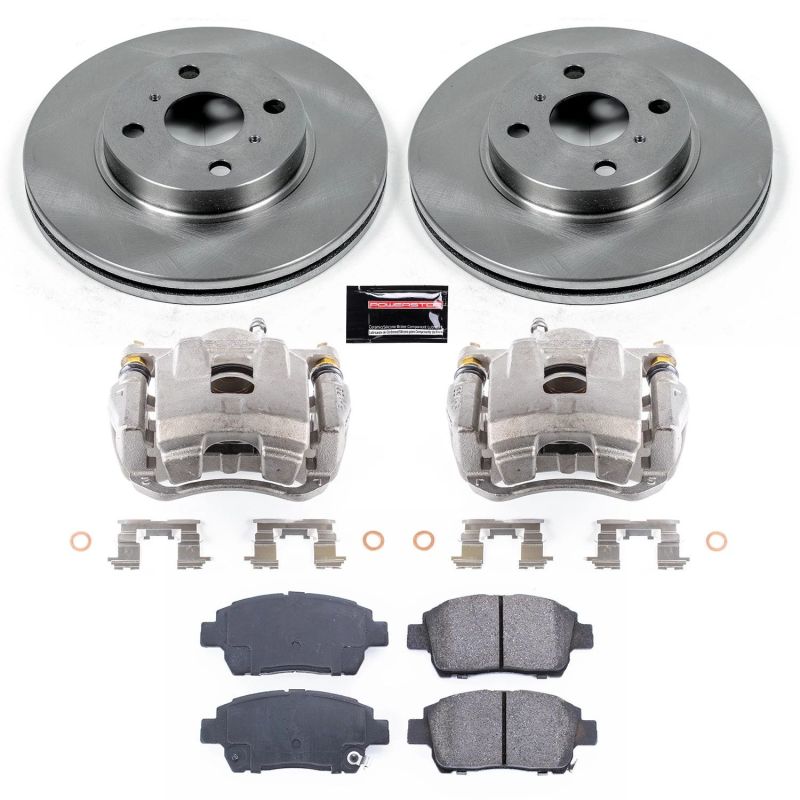 PowerStop PSB Autospecialty Kit w/Cals Brakes, Rotors & Pads Brake Kits - OE main image