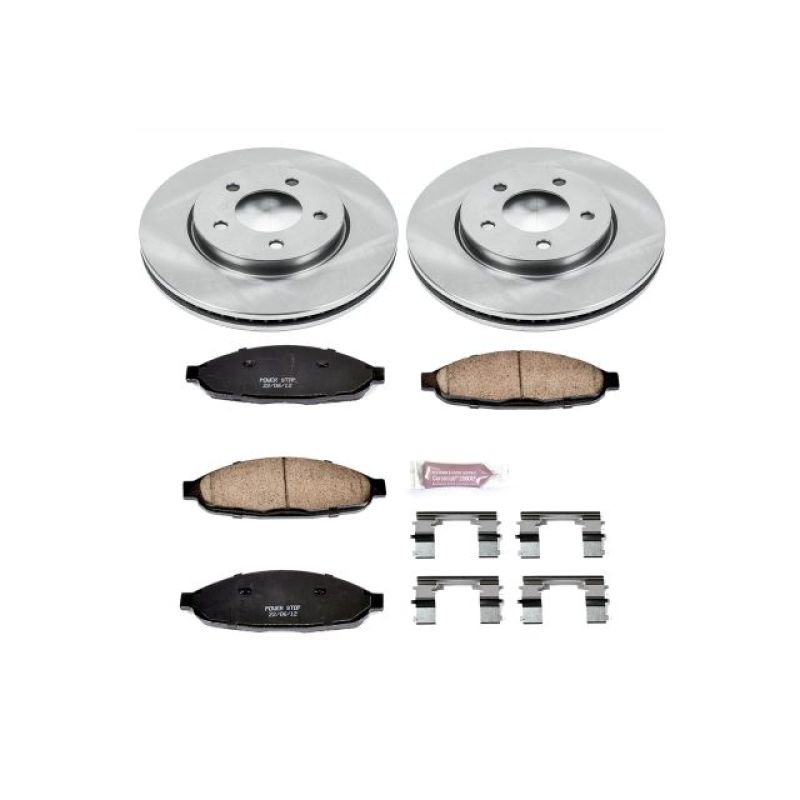 PowerStop PSB Autospecialty Kit Brakes, Rotors & Pads Brake Kits - OE main image