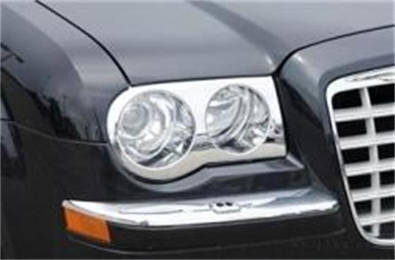 Putco 08-10 Toyota Land Cruiser Head Lamp Overlays & Rings 403503 Main Image