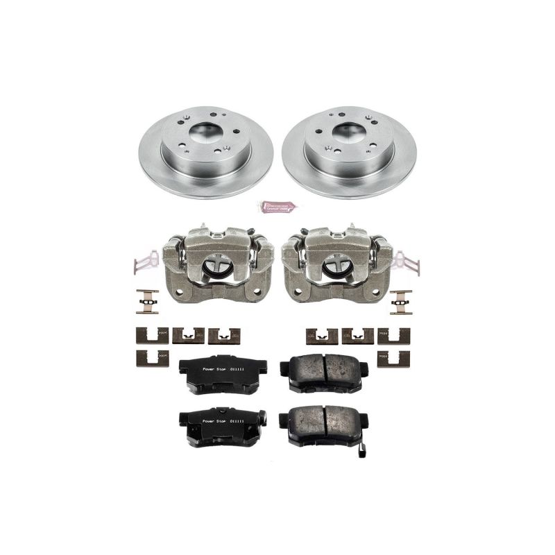 PowerStop PSB Autospecialty Kit w/Cals Brakes, Rotors & Pads Brake Kits - OE main image