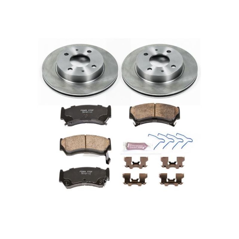 PowerStop PSB Autospecialty Kit Brakes, Rotors & Pads Brake Kits - OE main image