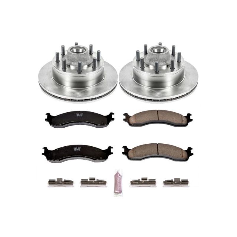 PowerStop PSB Autospecialty Kit Brakes, Rotors & Pads Brake Kits - OE main image