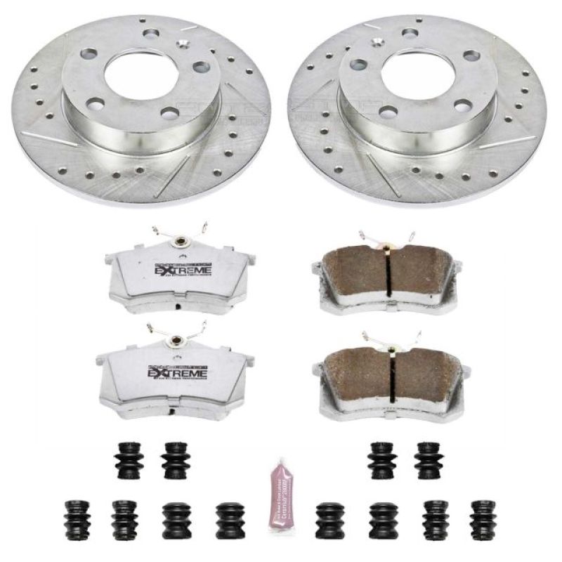 PowerStop PSB Z26 Street Warrior Kit Brakes, Rotors & Pads Brake Kits - Performance D&S main image