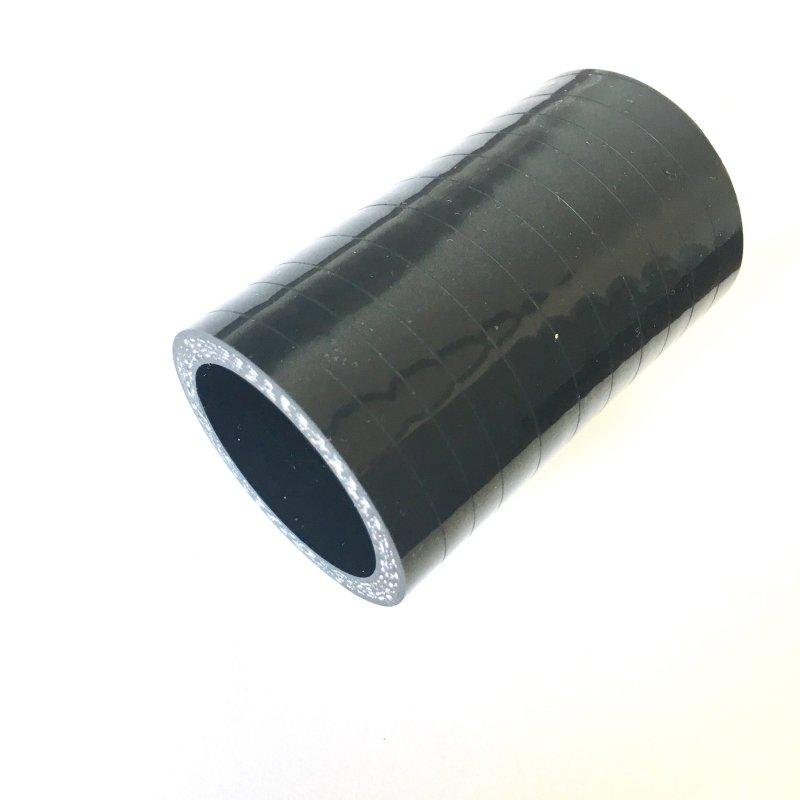 Stainless Bros 1.50in Straight 4-Ply Silicone Coupler - Black 131-03803-0401 Main Image