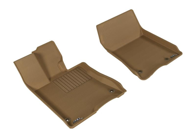 3D MAXpider 2014-2020 Acura RLX Kagu 1st Row Floormat - Tan L1AC00711502 Main Image