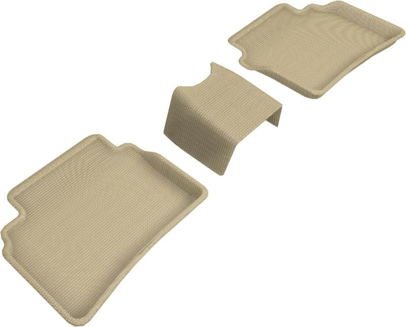 3D MAXpider 2018-2020 Buick Regal Kagu 2nd Row Floormats - Tan L1BC03921502 Main Image