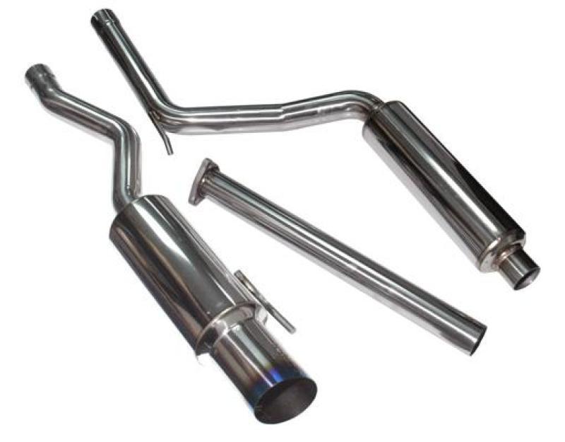 Injen 06-09 Civic Si Coupe Only 60mm Cat-back Exhaust w/ Titanium Tip SES1578TT Main Image