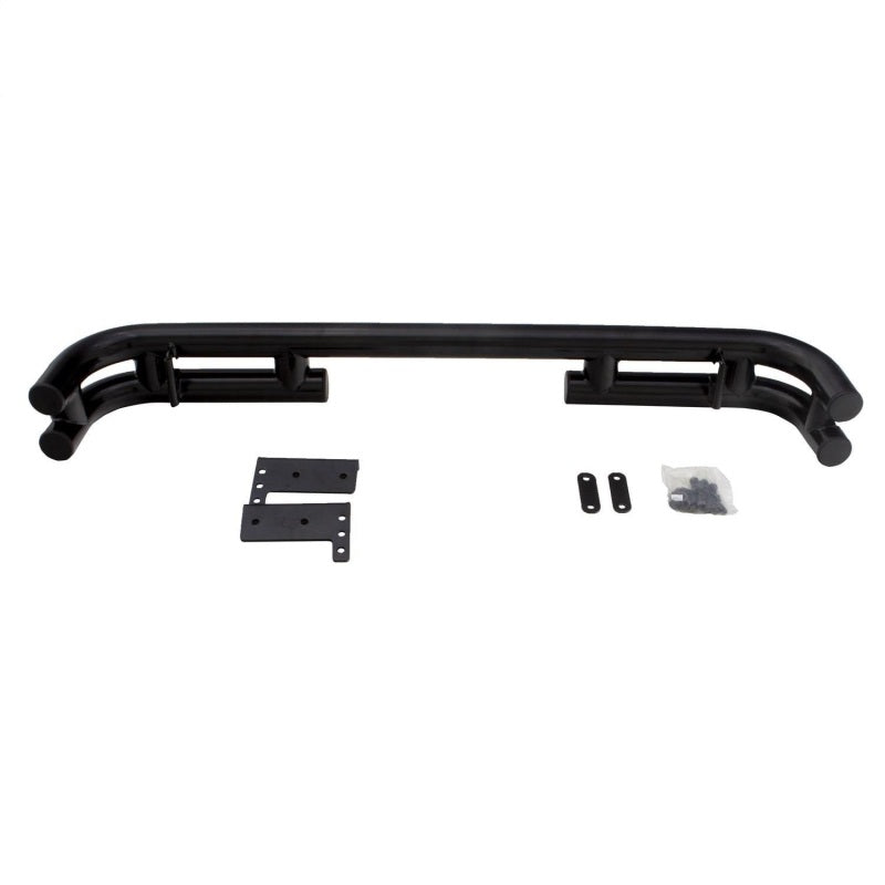 Rampage 2007-2018 Jeep Wrangler(JK) Double Tube Rear Bumper - Stainless 86448