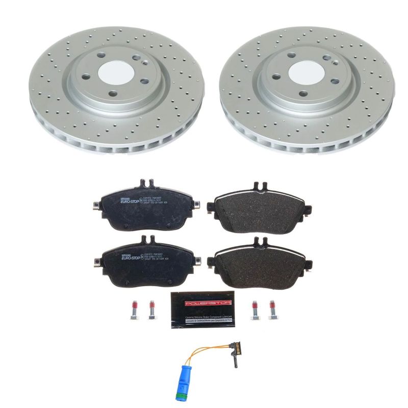 PowerStop PSB Euro-Stop Kit Brakes, Rotors & Pads Brake Kits - OE main image