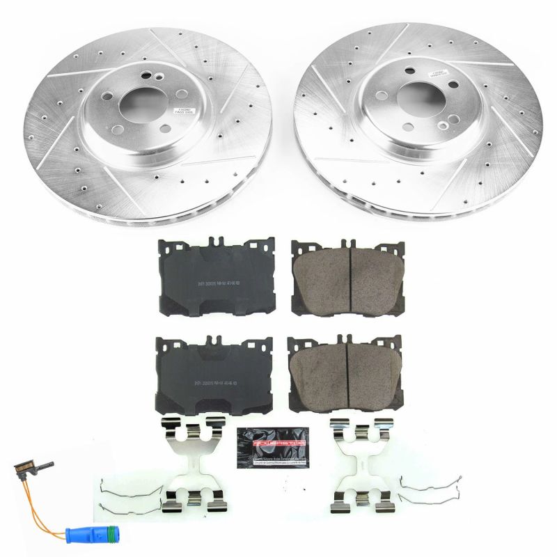 PowerStop PSB Z23 Evolution Kit Brakes, Rotors & Pads Brake Kits - Performance D&S main image