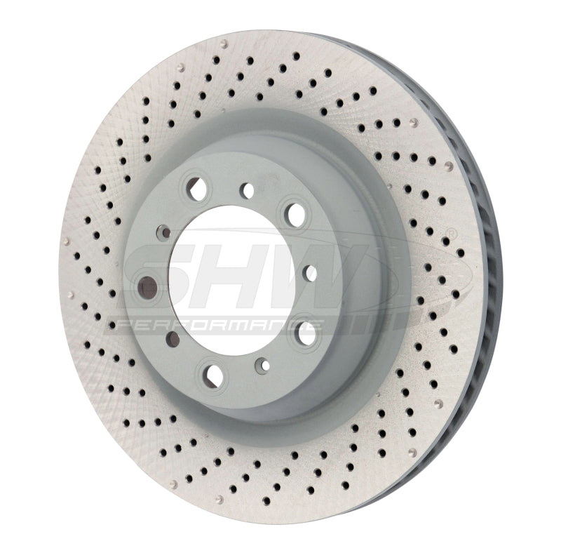 SHW Performance SHW Drilled Monobloc Rotors Brakes, Rotors & Pads Brake Rotors - Drilled main image