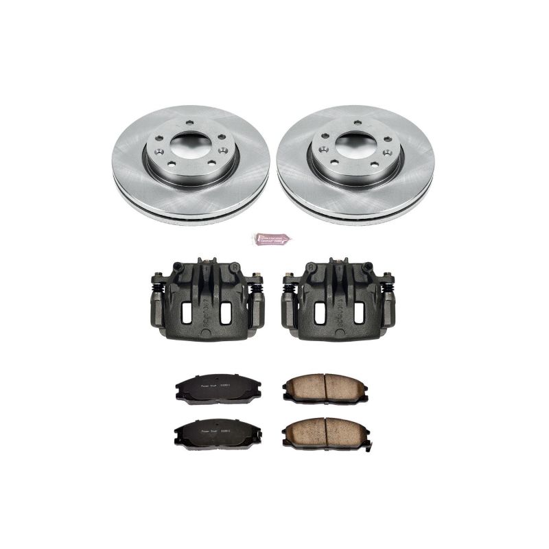 PowerStop PSB Autospecialty Kit w/Cals Brakes, Rotors & Pads Brake Kits - OE main image