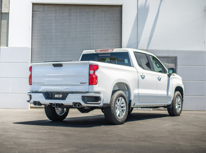 Borla 2019 Chevrolet Silverado 1500 6.2 w/ 147in WB 2.75in S-Type Catback Exhaust -Carbon Fiber Tips 140779CF