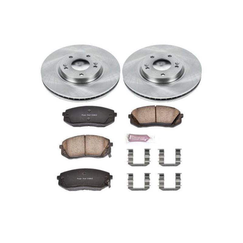 PowerStop PSB Autospecialty Kit Brakes, Rotors & Pads Brake Kits - OE main image