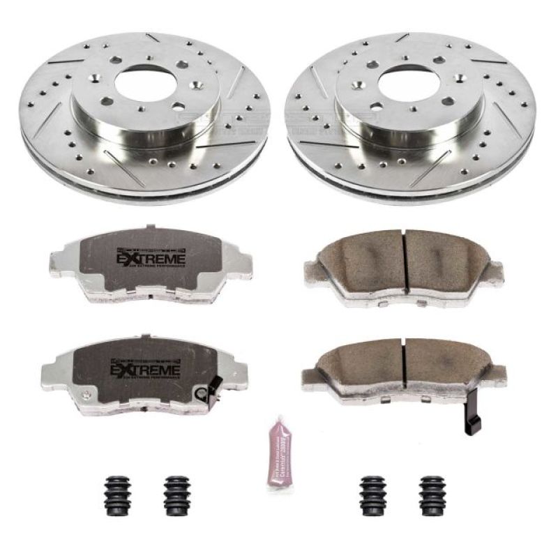 PowerStop PSB Z26 Street Warrior Kit Brakes, Rotors & Pads Brake Kits - Performance D&S main image