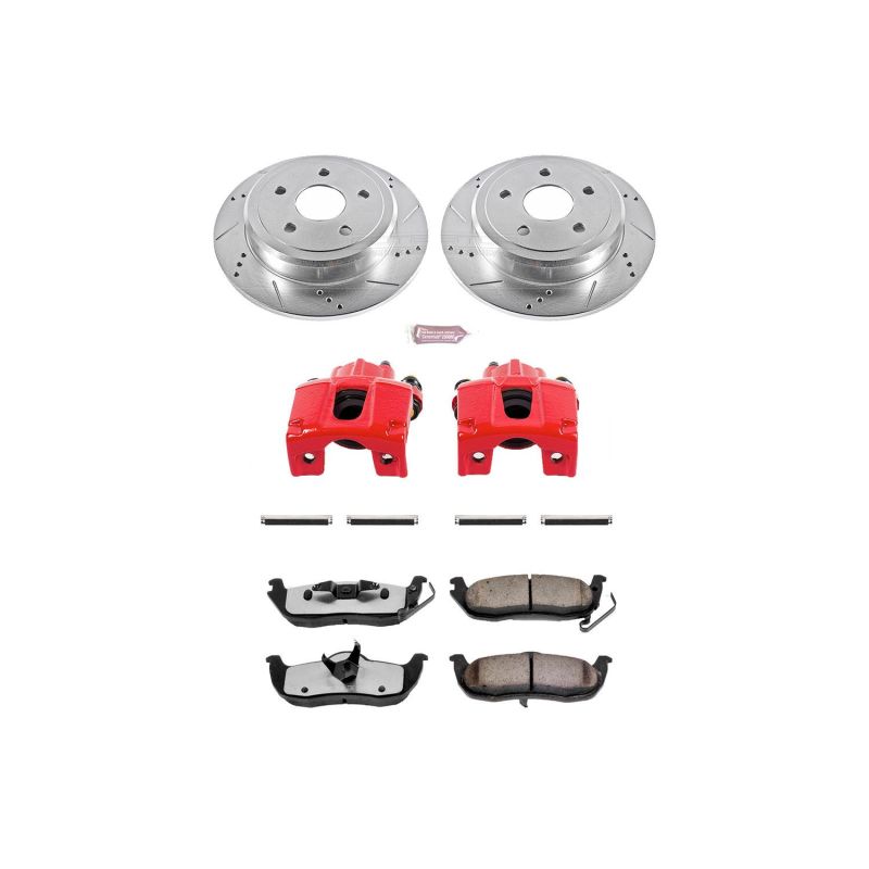 PowerStop PSB Z36 Truck & Tow Kit w/Cals Brakes, Rotors & Pads Brake Kits - Performance D&S main image