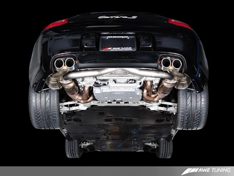 AWE Tuning Porsche 997.2 Performance Cross Over Pipes 3010-11010 Main Image