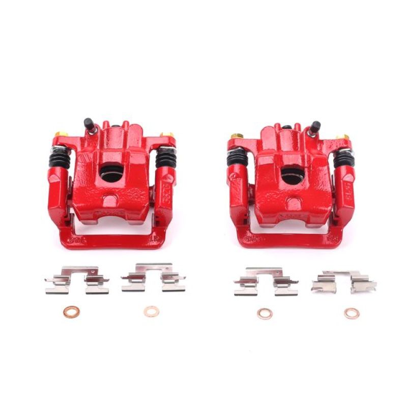 PowerStop PSB Red Calipers Brakes, Rotors & Pads Brake Calipers - Perf main image