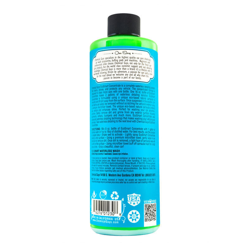 Chemical Guys EcoSmart Hyper Concentrated Waterless Car Wash & Wax - 16oz (P6) WAC_707_16