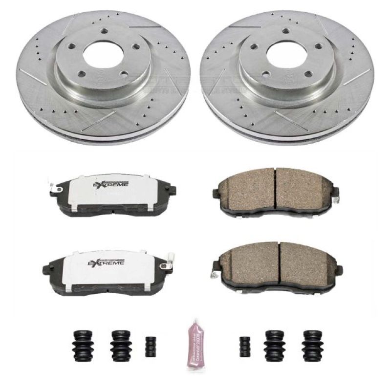 PowerStop PSB Z26 Street Warrior Kit Brakes, Rotors & Pads Brake Kits - Performance D&S main image