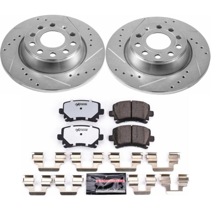 PowerStop PSB Z26 Street Warrior Kit Brakes, Rotors & Pads Brake Kits - Performance D&S main image