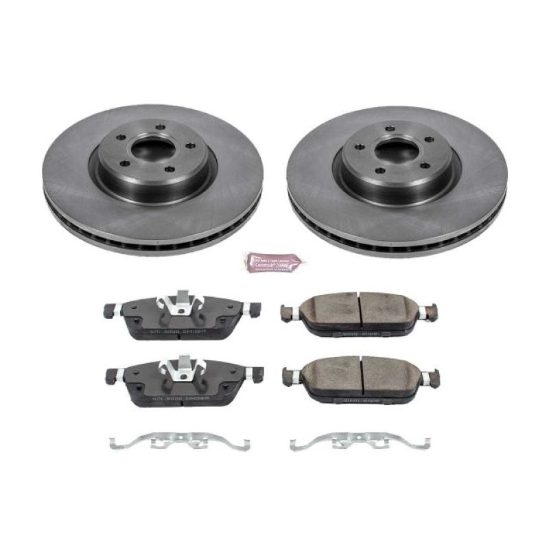 PowerStop PSB Autospecialty Kit Brakes, Rotors & Pads Brake Kits - OE main image