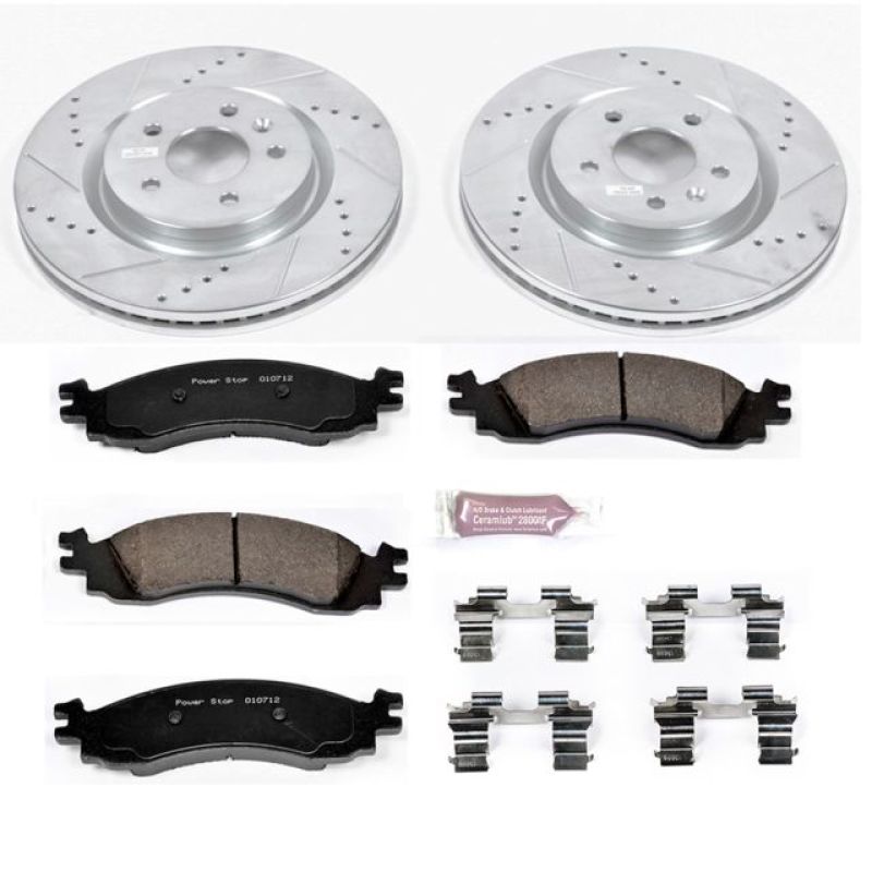 PowerStop PSB Z23 Evolution Kit Brakes, Rotors & Pads Brake Kits - Performance D&S main image