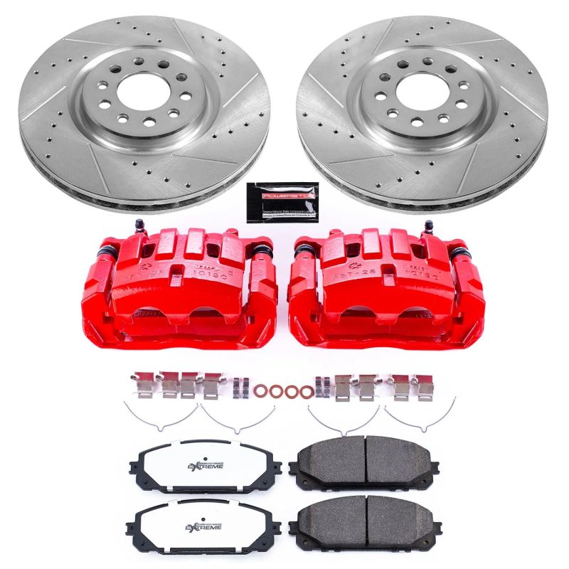 PowerStop PSB Z36 Truck & Tow Kit w/Cals Brakes, Rotors & Pads Brake Kits - Performance D&S main image