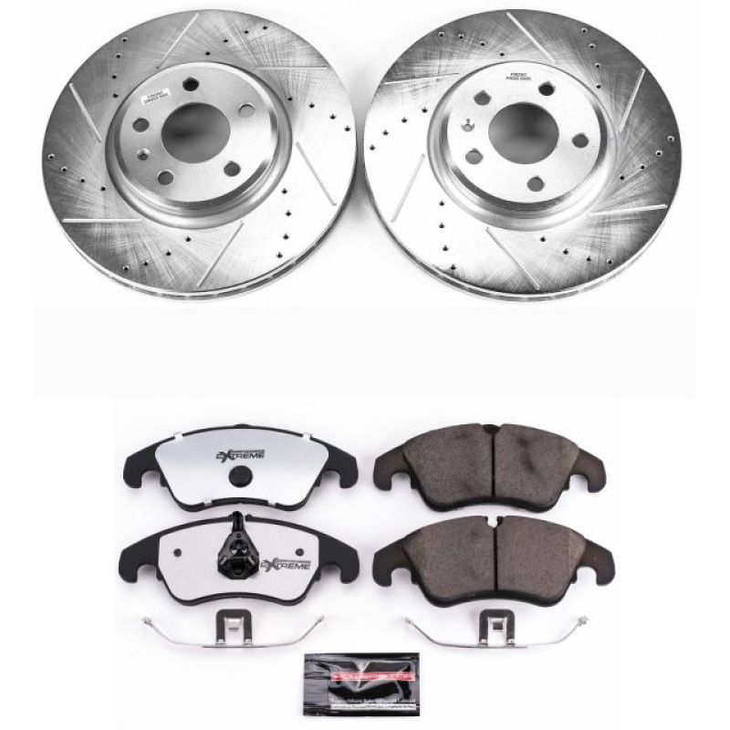 PowerStop PSB Z26 Street Warrior Kit Brakes, Rotors & Pads Brake Kits - Performance D&S main image