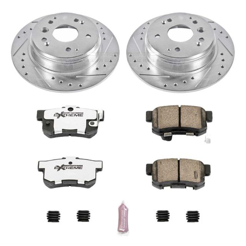 PowerStop PSB Z26 Street Warrior Kit Brakes, Rotors & Pads Brake Kits - Performance D&S main image