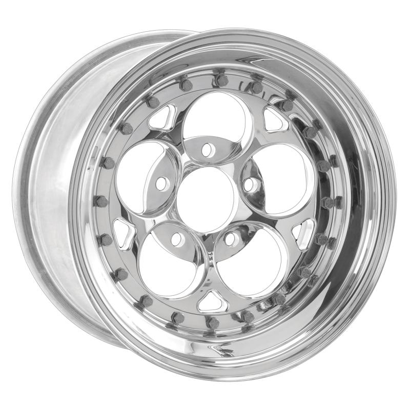 Weld Magnum III 15x10 / 5x4.75 BP / 3.5in. BS Polished Wheel - Non-Beadlock 792P-510276 Main Image