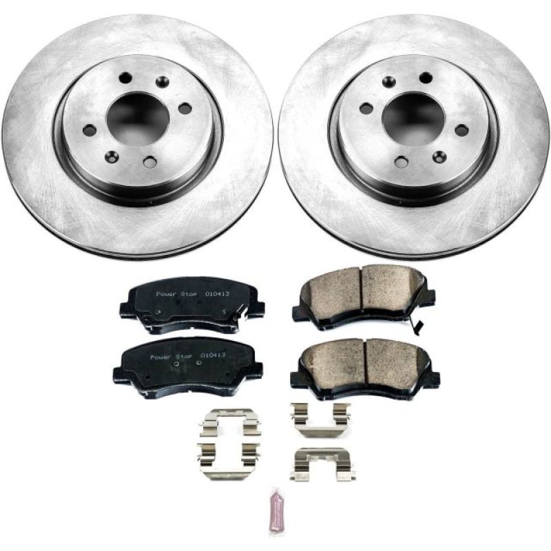 PowerStop PSB Autospecialty Kit Brakes, Rotors & Pads Brake Kits - OE main image