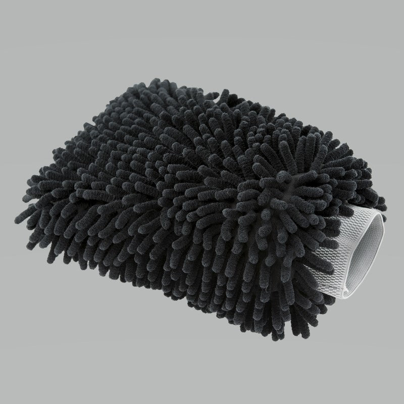 Chemical Guys Chenille Microfiber Premium Scratch-Free Wash Mitt - Black (P12) MIC498