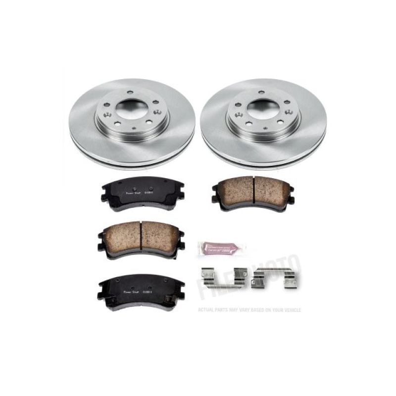 PowerStop PSB Autospecialty Kit Brakes, Rotors & Pads Brake Kits - OE main image