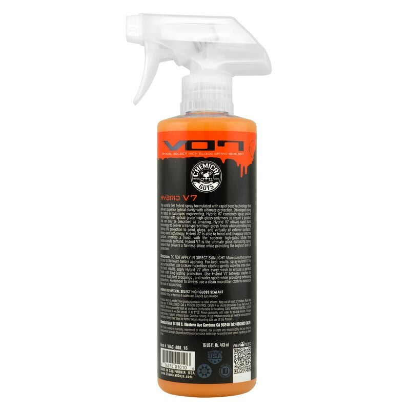 Chemical Guys Hybrid V07 Optical Select High Gloss Spray Sealant & Quick Detailer - 16oz (P6) WAC_808_16